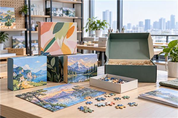 Shipment inspection of What should buyers check for customization when sourcing custom puzzle? at a custom puzzle factory