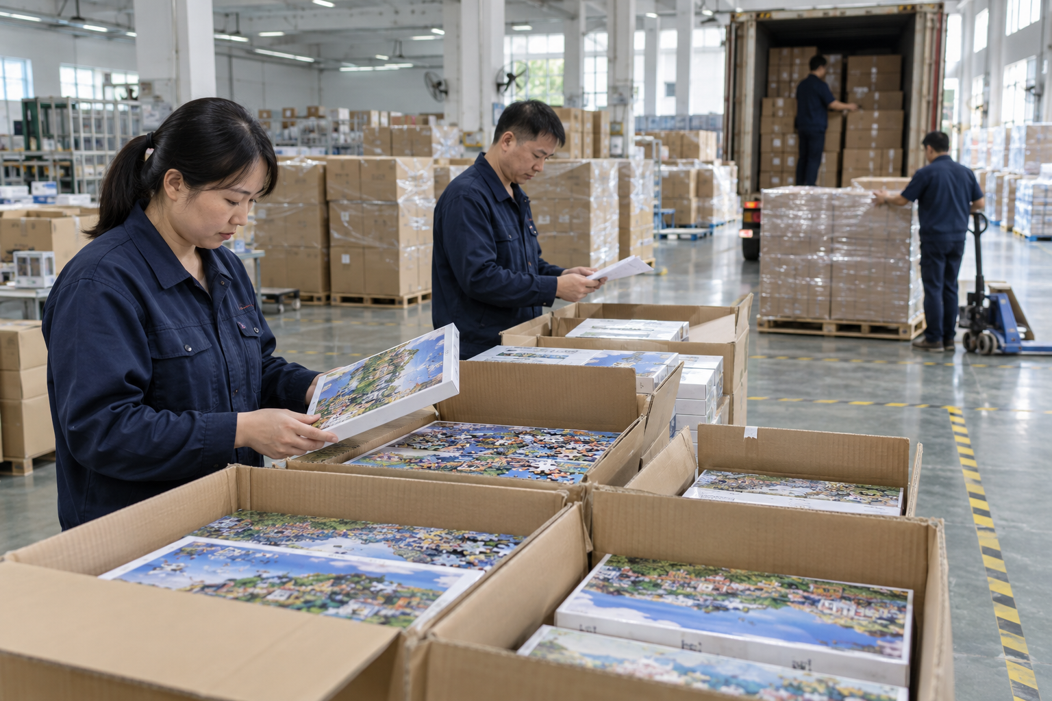 Packing and shipment inspection